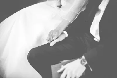 Photo of newlyweds